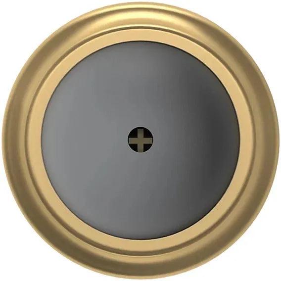 Baldwin Estate 4252 Convex Wall Bumper in Vintage Brass finish