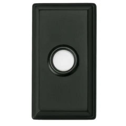 Baldwin 4860 Rectangular Bell Button Oil Rubbed Bronze
