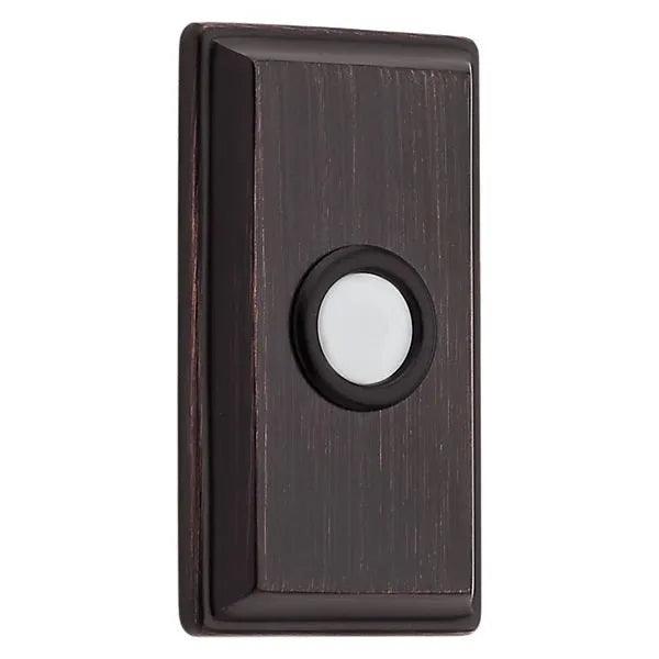 Baldwin 4860 Rectangular Bell Button Venetian Bronze
