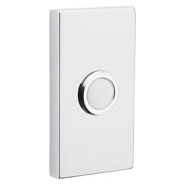 Baldwin Estate 4863 Contemporary Bell Button in Polished Chrome finish