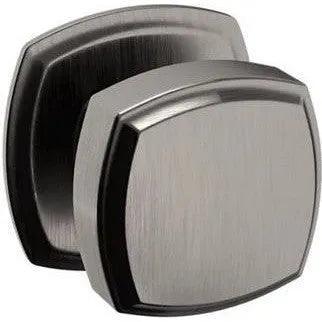 Baldwin Estate 5011 Half Dummy Knob with 5058 Rosette in Graphite Nickel finish