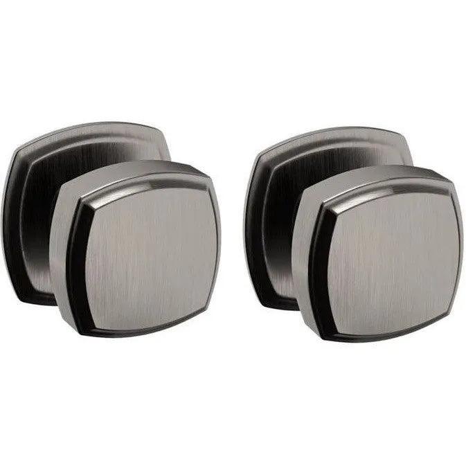 Baldwin Estate 5011 Passage Knob with 5058 Rosette in Graphite Nickel finish
