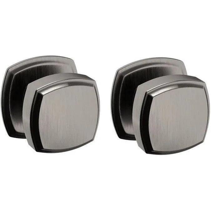 Baldwin Estate 5011 Privacy Knob with 5058 Rosette in Graphite Nickel finish