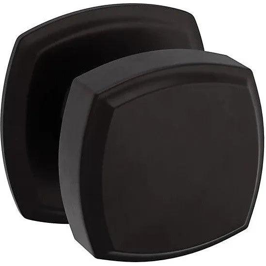 Baldwin Estate 5011 Half Dummy Knob with 5058 Rosette in Oil Rubbed Bronze finish
