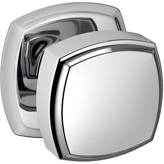Baldwin Estate 5011 Half Dummy Knob with 5058 Rosette in Polished Chrome finish