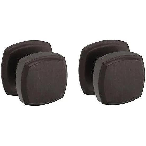 Baldwin Estate 5011 Privacy Knob with 5058 Rosette in Venetian Bronze finish