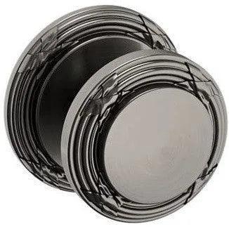 Baldwin Estate 5013 Half Dummy Knob with 5021 Rosette in Graphite NIckel finish