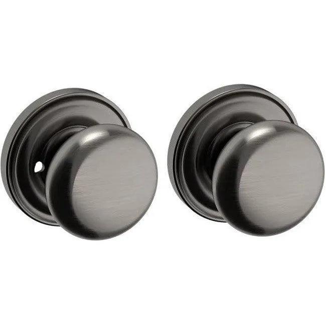 Baldwin 5015 Classic Knob with 5048 Rosette Graphite Nickel