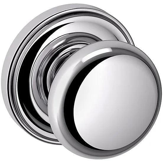Baldwin 5015 Classic Knob with 5048 Rosette Polished Chrome