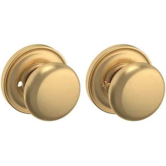 Baldwin 5015 Classic Knob with 5048 Rosette Vintage Brass
