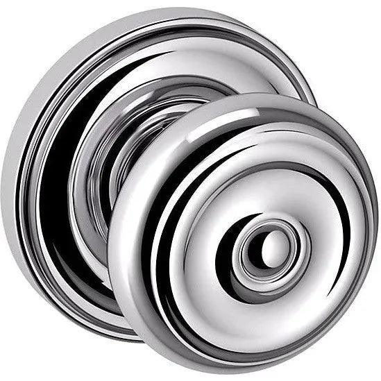 Baldwin 5020 Colonial Knob with 5048 Rosette Polished Chrome