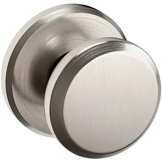 Baldwin 5023 Knob with R016 Rosette Lifetime Satin Nickel