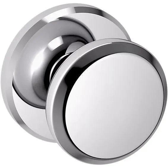 Baldwin 5023 Knob with R016 Rosette Polished Chrome