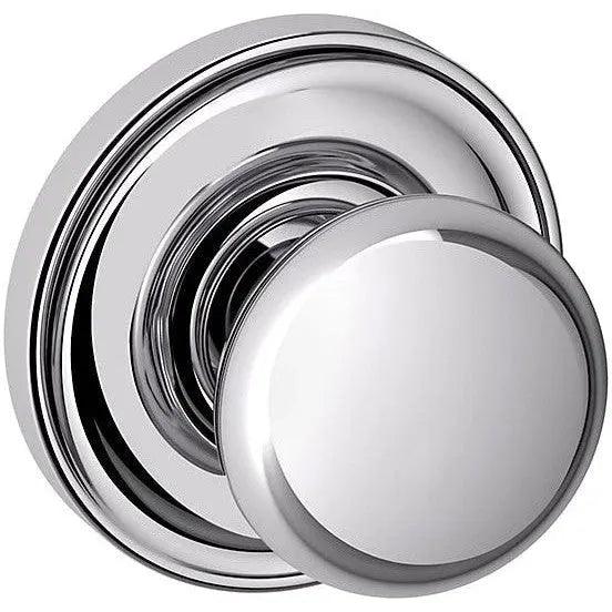 Baldwin 5030 Knob with 5048 Rosette Polished Chrome
