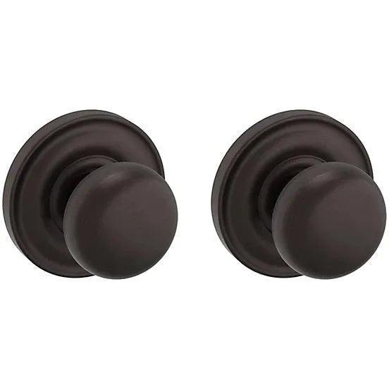 Baldwin 5030 Knob with 5048 Rosette Venetian Bronze