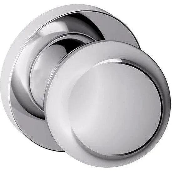 Baldwin 5041 Knob with 5046 Rosette Polished Chrome
