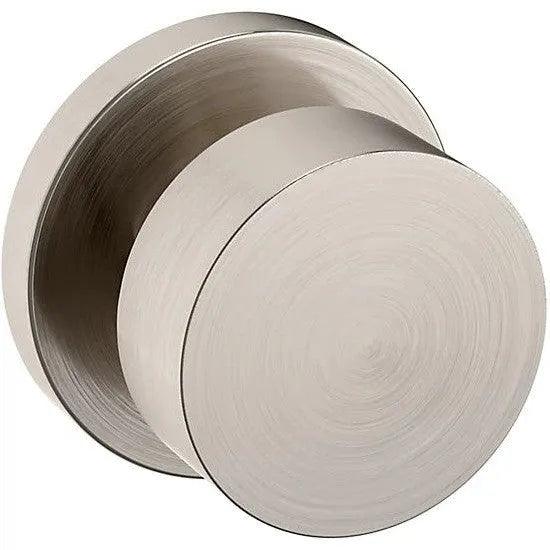 Baldwin 5055 Minneapolis Knob (2 1/8") with 5046 Rosette Lifetime Satin Nickel