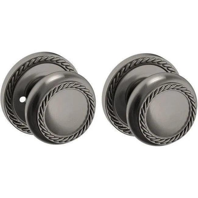 Baldwin 5064 Bristol Knob with 5004 Rosette Graphite Nickel
