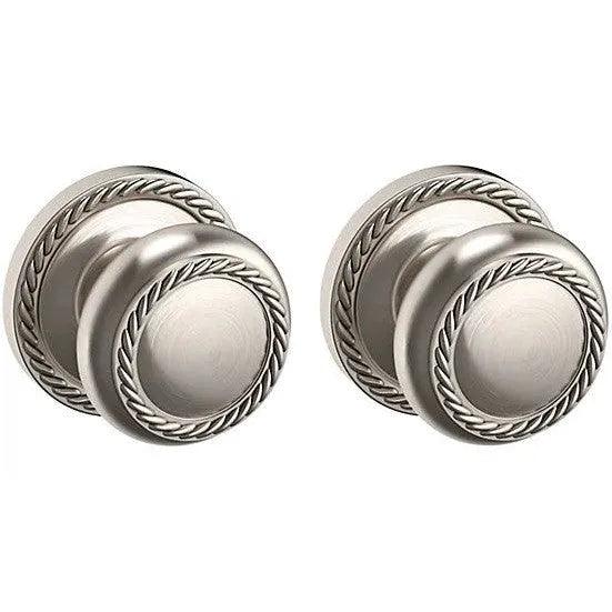 Baldwin 5064 Bristol Knob with 5004 Rosette Lifetime Satin Nickel