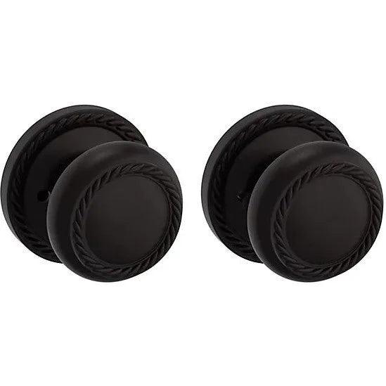 Baldwin 5064 Bristol Knob with 5004 Rosette Oil Rubbed Bronze