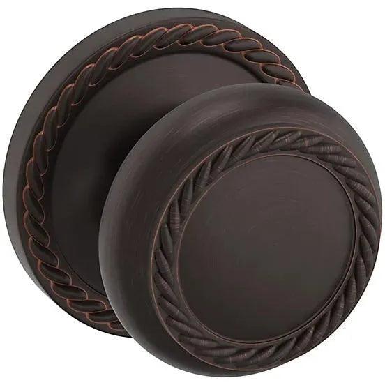 Baldwin 5064 Bristol Knob with 5004 Rosette Venetian Bronze