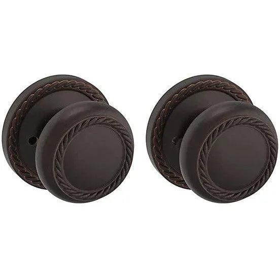 Baldwin 5064 Bristol Knob with 5004 Rosette Venetian Bronze