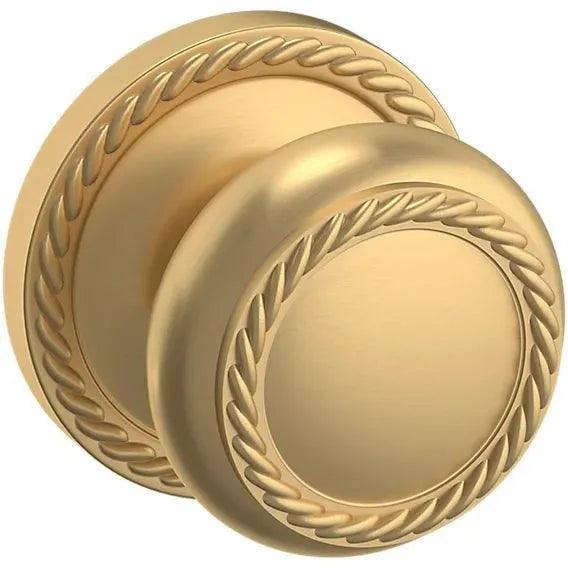 Baldwin 5064 Bristol Knob with 5004 Rosette Vintage Brass