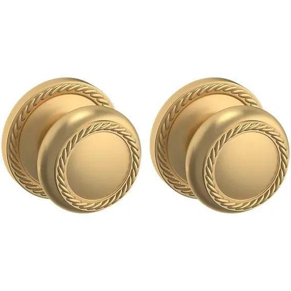 Baldwin 5064 Bristol Knob with 5004 Rosette Vintage Brass