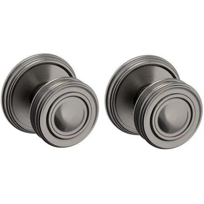 Baldwin 5066 Knob with 5078 Rosette Graphite Nickel