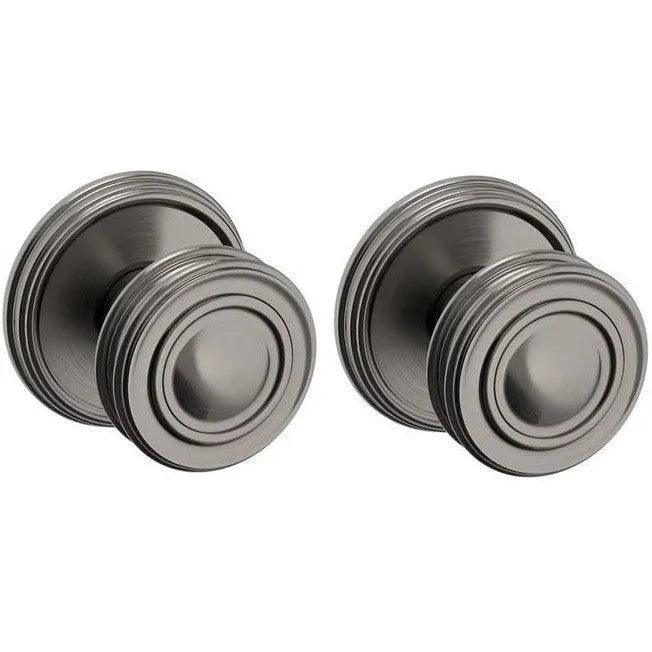 Baldwin 5066 Knob with 5078 Rosette Graphite Nickel