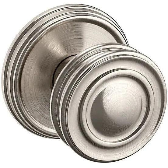 Baldwin 5066 Knob with 5078 Rosette Lifetime Satin Nickel