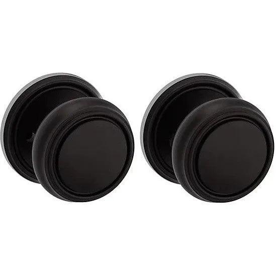 Baldwin 5068 Nashville Knob (2 3/8") with 5070 Rosette Oil Rubbed Bronze