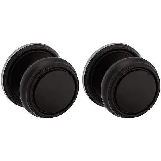 Baldwin 5068 Nashville Knob (2 3/8") with 5070 Rosette Oil Rubbed Bronze