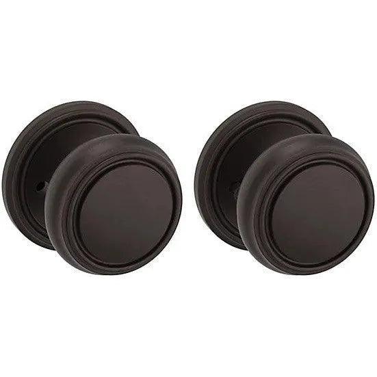Baldwin 5068 Nashville Knob (2 3/8") with 5070 Rosette Venetian Bronze