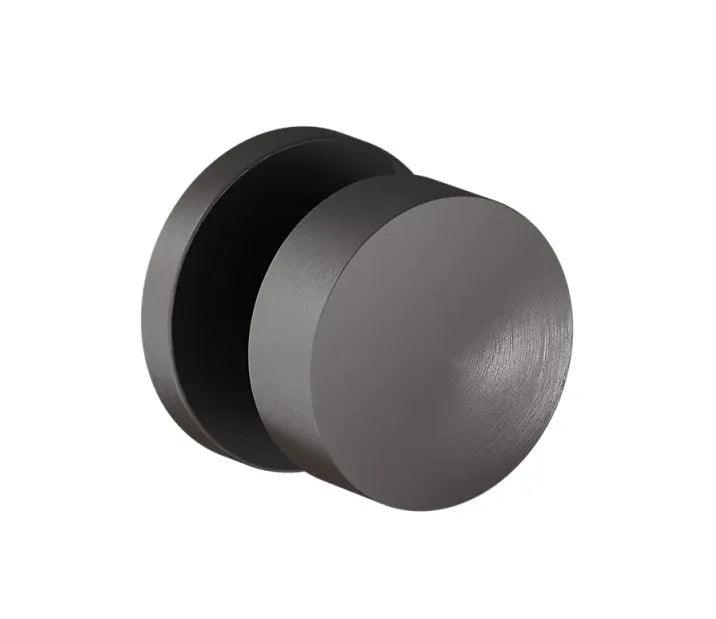 Baldwin 5079 Minneapolis Knob (2 3/8") with 5046 Rosette Graphite Nickel