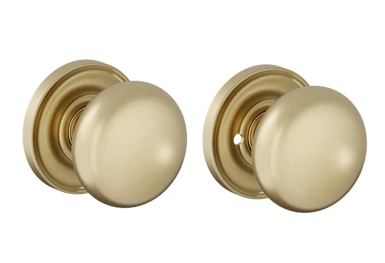 Baldwin EstateBaldwin 5083 Baltimore (2 1/2") Knob with 5048 Rosette in 