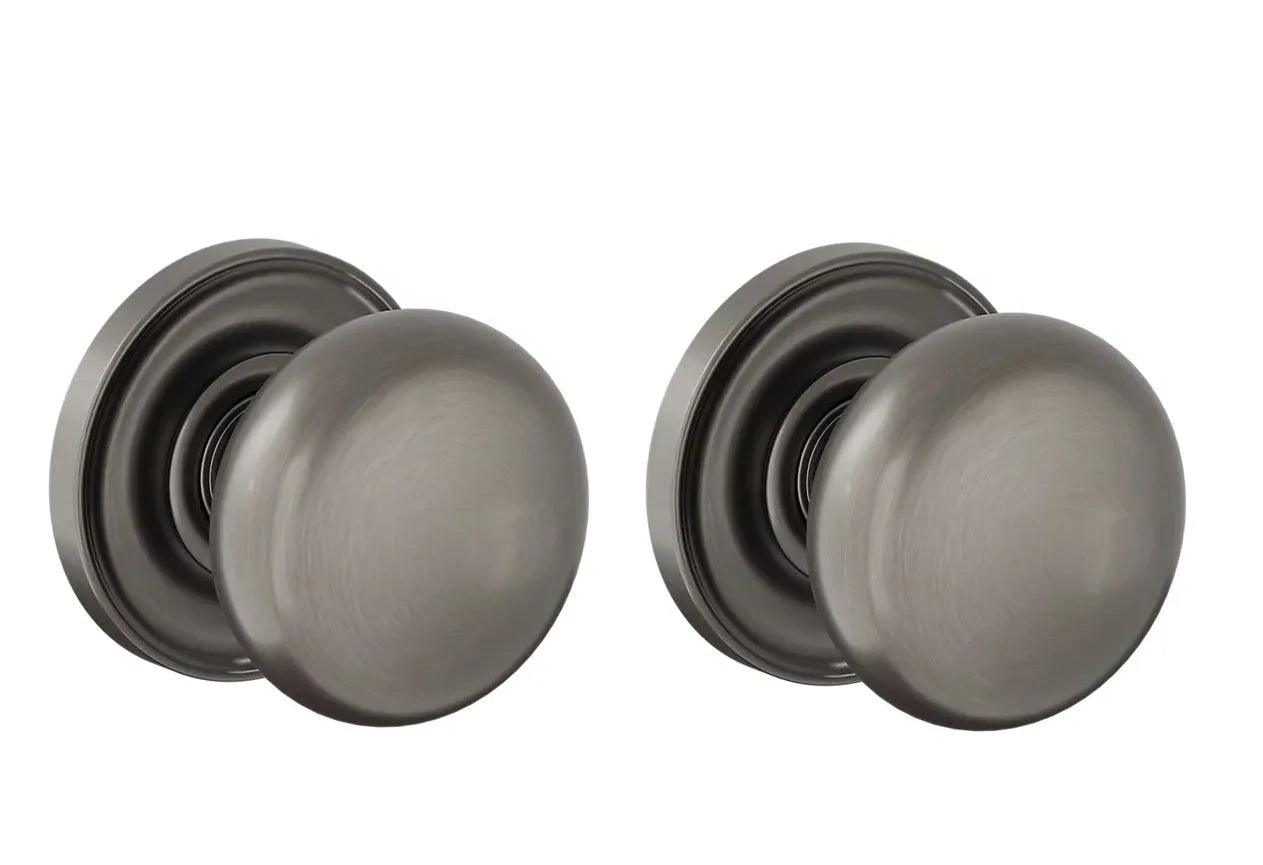 Baldwin 5083 Baltimore (2 1/2") Knob with 5048 Rosette Graphite Nickel