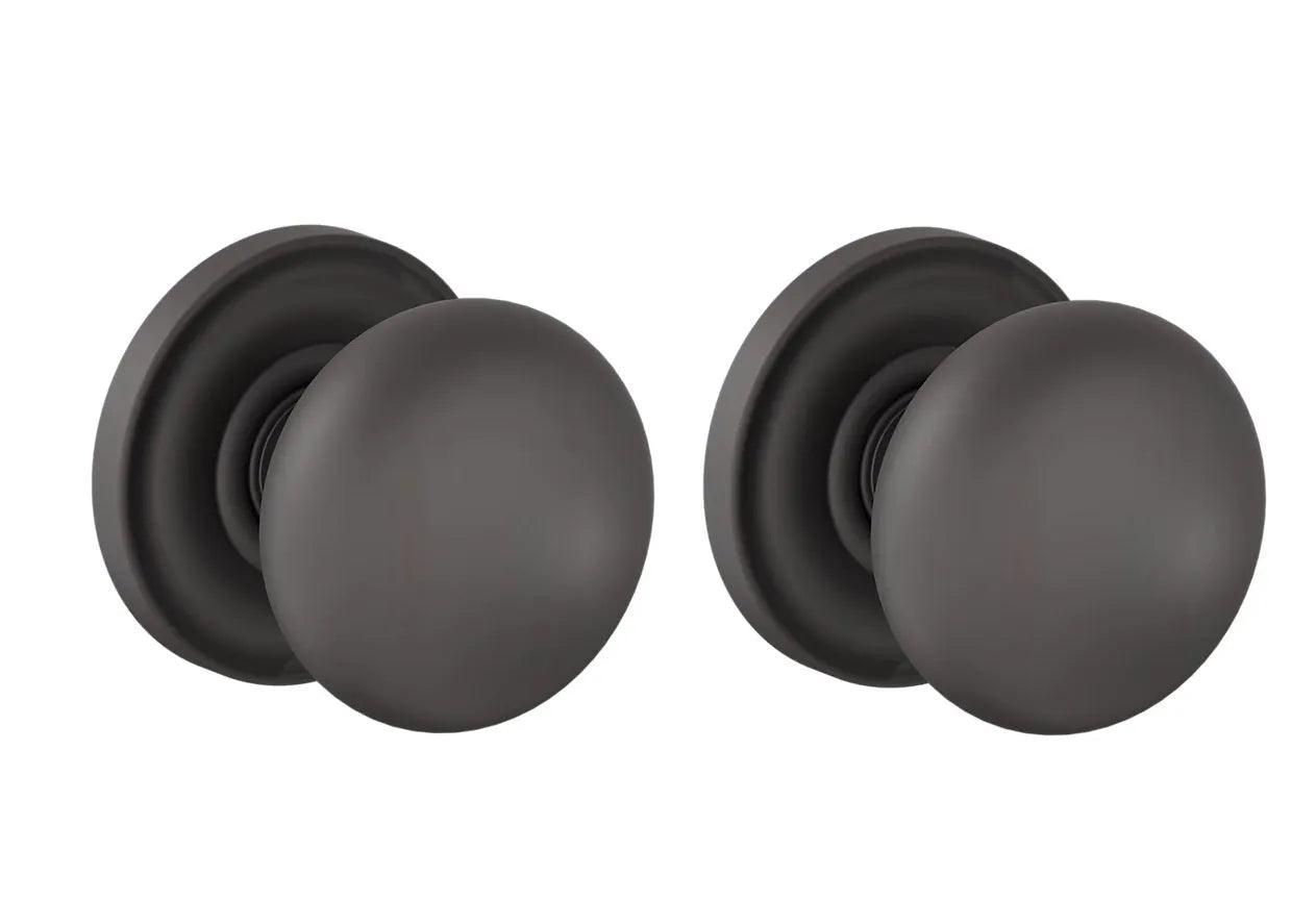 Baldwin 5083 Baltimore (2 1/2") Knob with 5048 Rosette Oil Rubbed Bronze