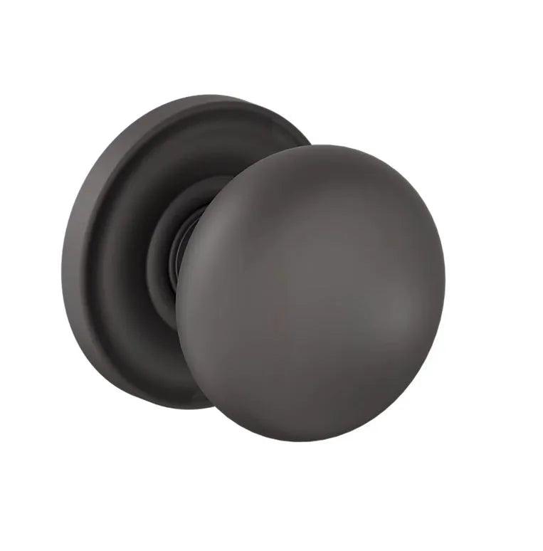 Baldwin 5083 Baltimore (2 1/2") Knob with 5048 Rosette Oil Rubbed Bronze