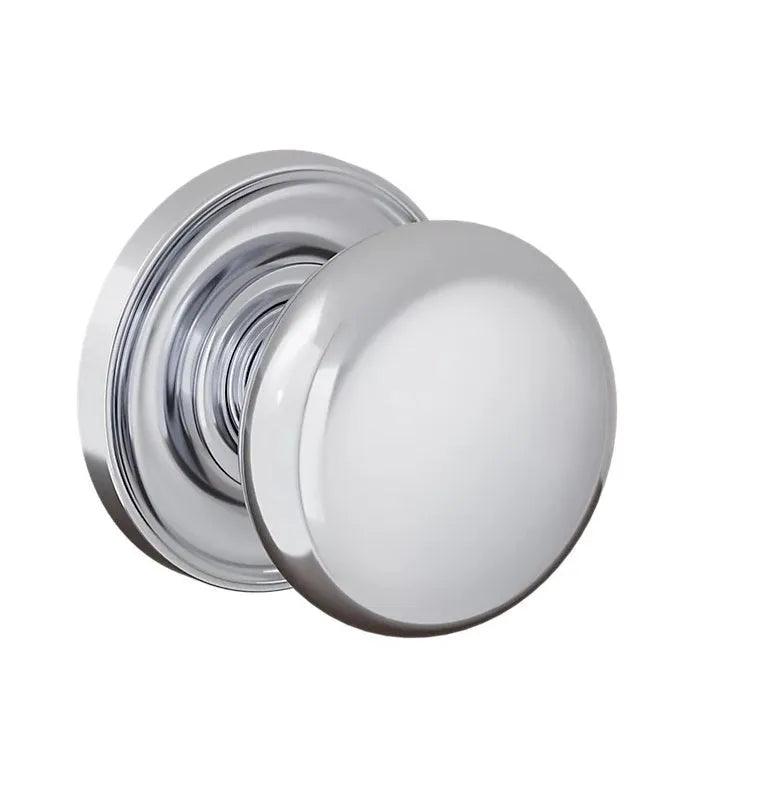 Baldwin 5083 Baltimore (2 1/2") Knob with 5048 Rosette Polished Chrome