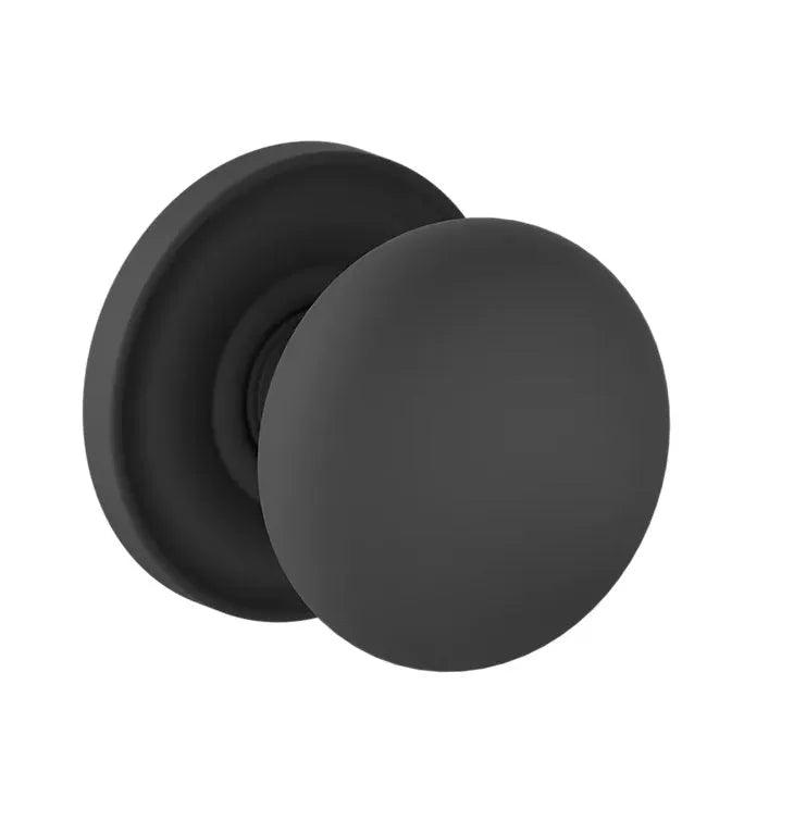 Baldwin 5083 Baltimore (2 1/2") Knob with 5048 Rosette Satin Black