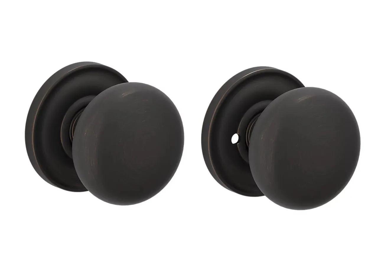 Baldwin 5083 Baltimore (2 1/2") Knob with 5048 Rosette Venetian Bronze