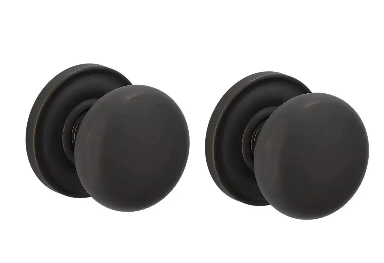 Baldwin 5083 Baltimore Knob with 5048 Rosette in Venetian Bronze finish