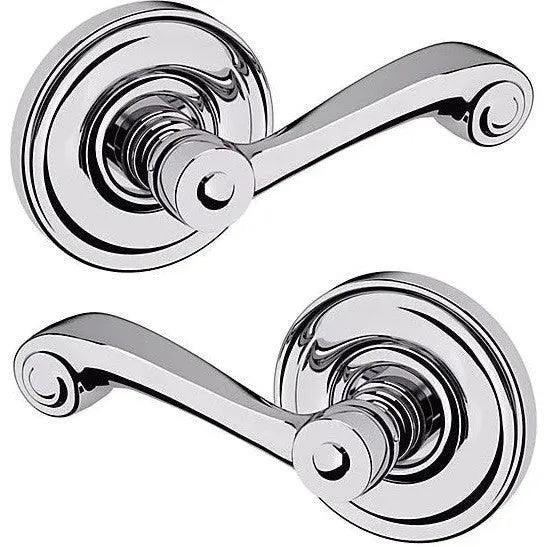 Baldwin 5103 Lever with 5048 Rosette Polished Chrome