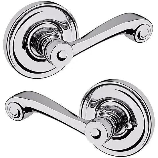 Baldwin 5103 Lever with 5048 Rosette Polished Chrome