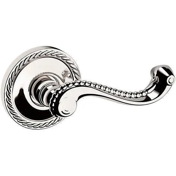 Baldwin 5104 Bristol Lever with 5004 Rosette Lifetime Polished Nickel