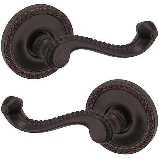 Baldwin 5104 Bristol Lever with 5004 Rosette Venetian Bronze