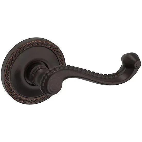 Baldwin 5104 Bristol Lever with 5004 Rosette Venetian Bronze