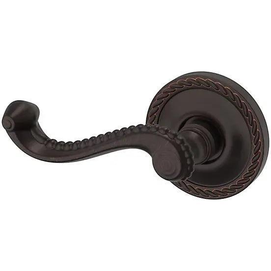 Baldwin 5104 Bristol Lever with 5004 Rosette Venetian Bronze