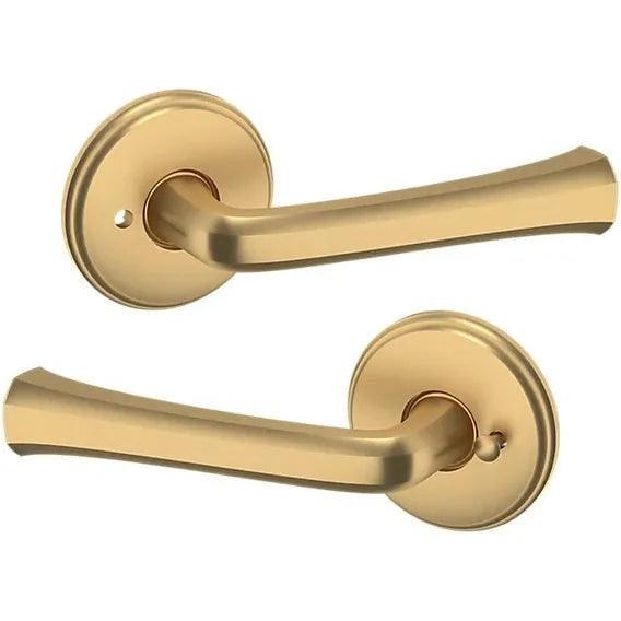 Baldwin 5112 Lever with 5075 Rosette Vintage Brass